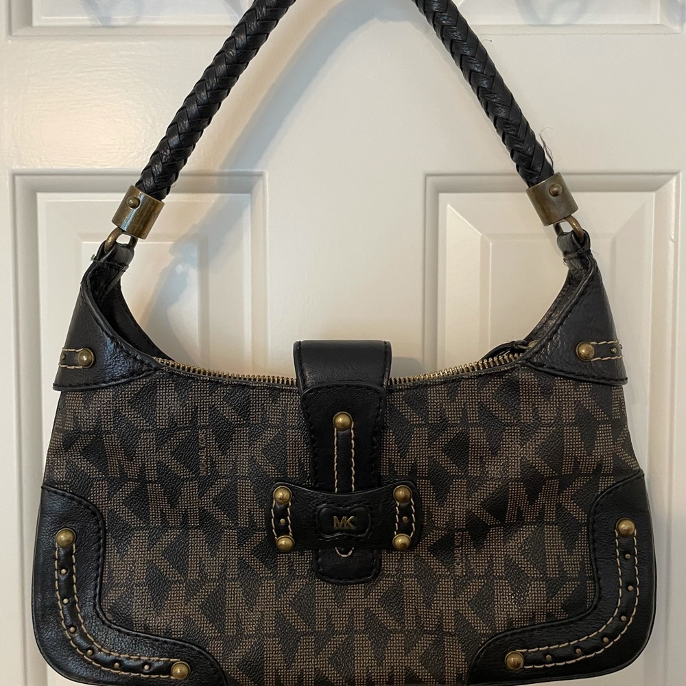 Michael Kors small shoulder bag black and brown